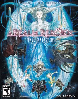 Final Fantasy XIV: A Realm Reborn collector's edition box cover key art